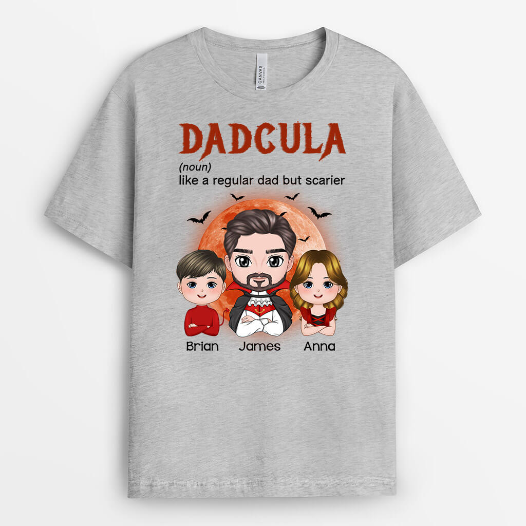Personalized Dadcula Like A Regular Dad But Cooler T-Shirt