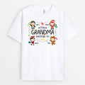 This Mother/Grandma Belongs To - Personalized Merry Christmas T Shirt