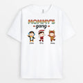 Mommy's/Grandma's Gang - Customized Christmas Graphic Tee Shirts
