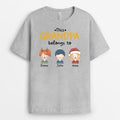 This Grandad/Daddy Belongs To - Custom Merry Xmas T Shirt