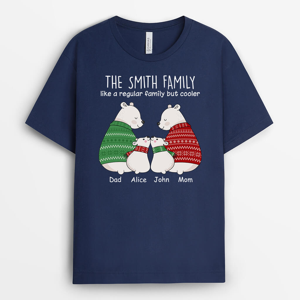 Family Custom Shirts – Personalized Christmas T-Shirt