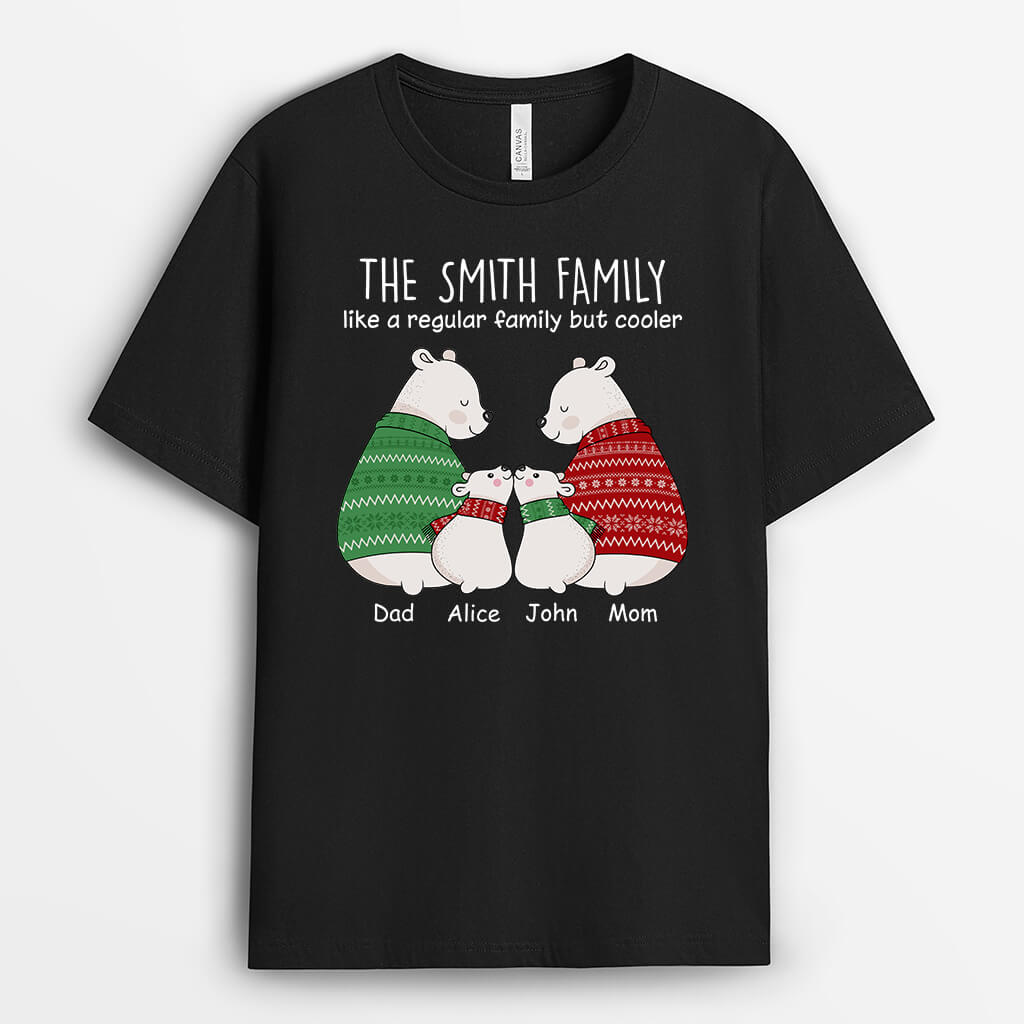 Family Custom Shirts – Personalized Christmas T-Shirt