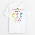 Personalized This Daddy/ Grandad Bear Belongs To T-shirt