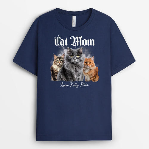 Custom Cat Shirts for Humans - Cat Mom/Cat Dad Shirt