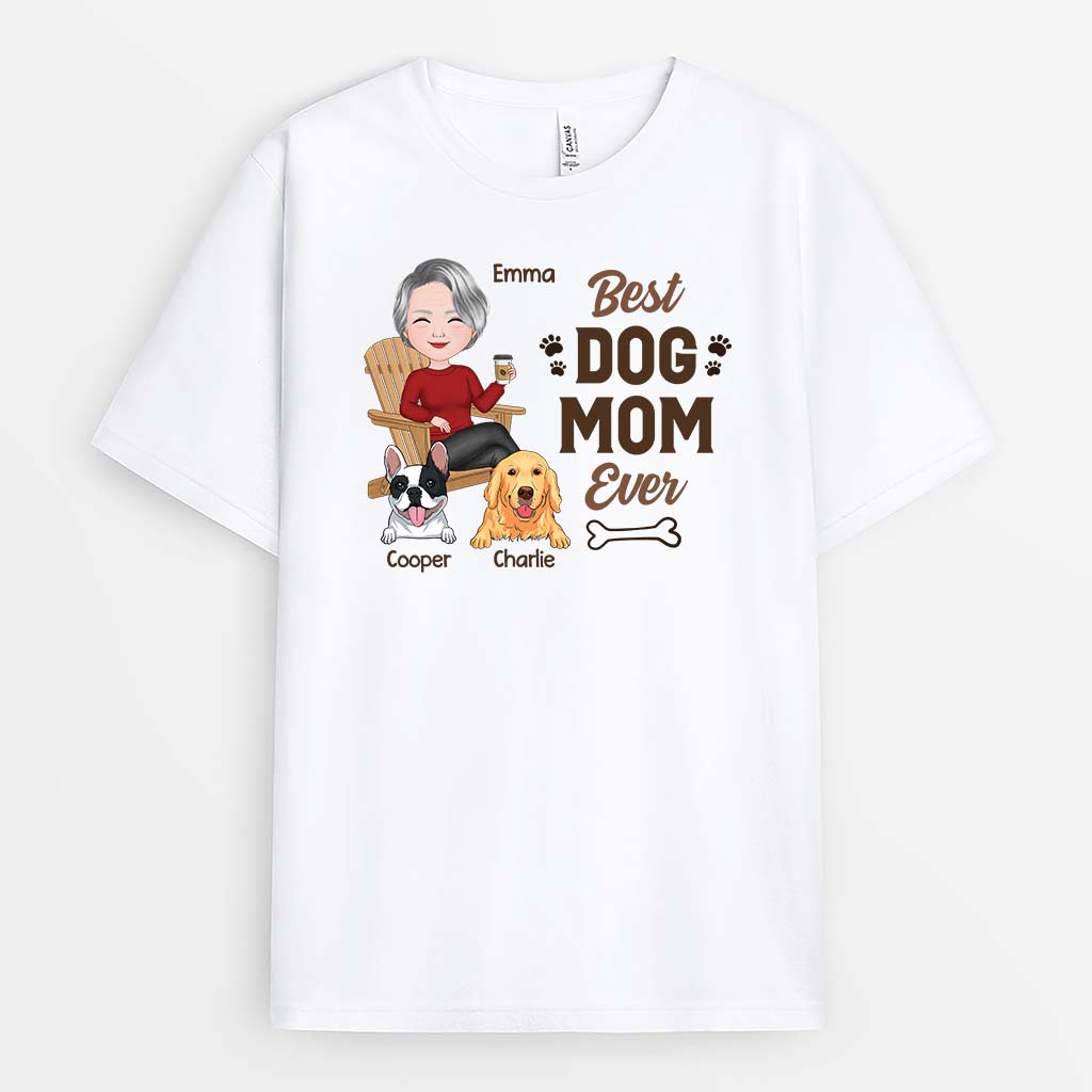 Best Dog Mom/Dad Ever - Customized Dog T-shirts for Humans