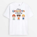 Personalized This Grandad/Dad Is Loved By T-shirt