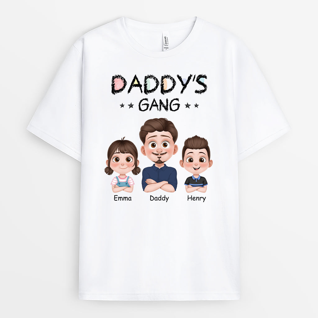 Personalized Dad Shirts with Names - Fathers Day Gifts for Dad